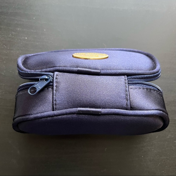 Vintage Christian Dior Perfume Navy Blue Bag - Picture 2 of 10